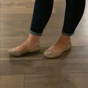 Champagne Ballet Flats